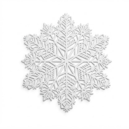 Hexagram Snowflake Placemat