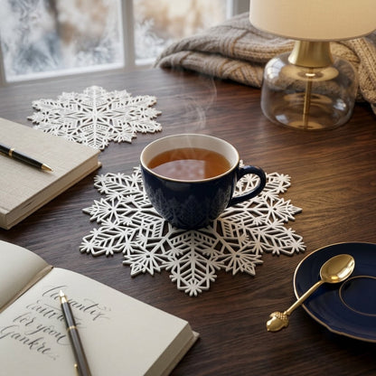 Hexagram Snowflake Placemat