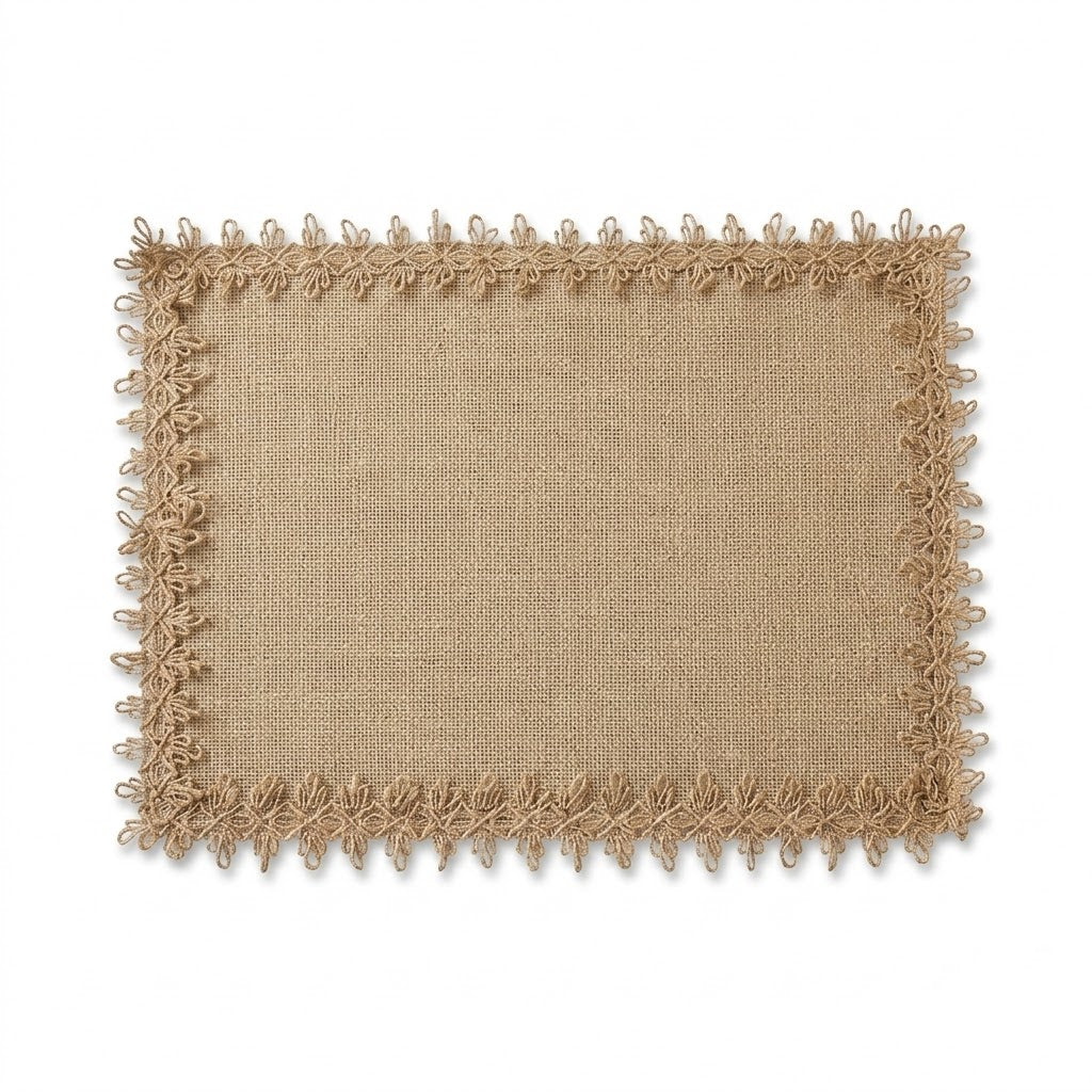 Rectangular Jute Woven Placemat