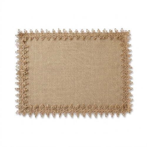 Rectangular Jute Woven Placemat